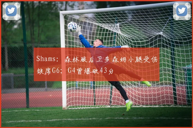 Shams：森林狼后卫多森姆小腿受伤缺席G6；G4曾爆砍43分